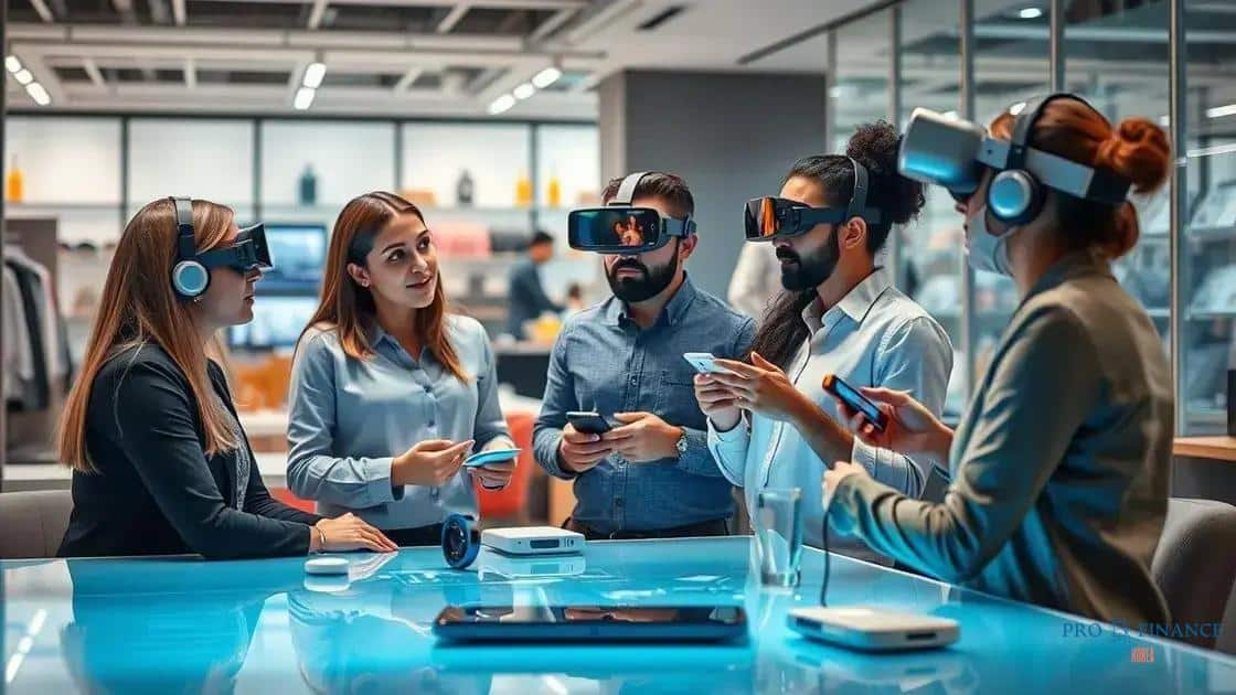 The use of augmented reality in online retail experiences