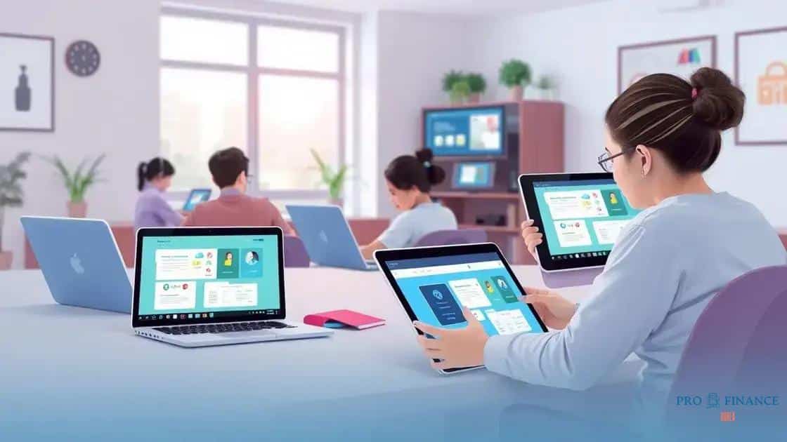 The expansion of edtech companies offering remote learning tools