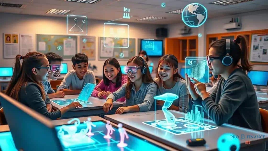 The role of augmented reality (AR) in classroom learning